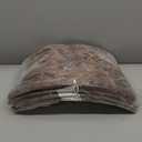 MIXUMON Handmade Water Hyacinth Christmas Tree Collar 24"  Rustic Basketweave Tree Base Cover, Eco-Friendly Skirt Alternative with Cord Cut-Out (Brown)