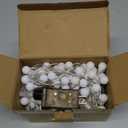 200LED Connectable Globe String Lights Indoor Outdoor for Bedroom, 66ft Warm White Fairy Light Plug in with Remote, Waterproof 8 Modes Hanging Lights for Room Party Classroom Wedding Christmas Decor