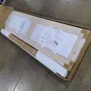 SKYSEN 36" X 84" Bifold Barn Door with 40" Bifold Barn Door Hardware Kit, Including Handle and Pulls, Unfinished Solid Spruce Wood Panel, Pre-Drilled and Assembled(36 * 84-40-fold)