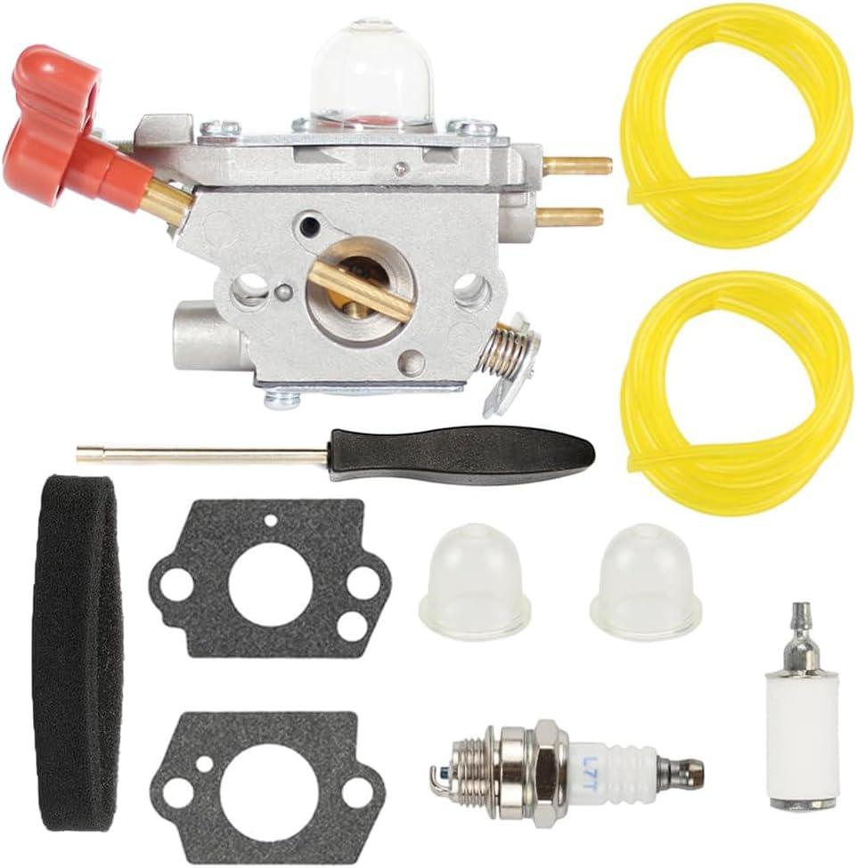 TB35EC Carburetor for Troy Bilt TB430 TB2044XP TB35 C1U-P27 TB2MB TB25HT TB25CE TB25CH TB27BC TB2040XP Trimmer