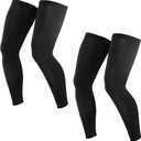 Tough Outdoors Leg Compression Sleeve - Leg Sleeves for Men & Women - Compression Calf Sleeves - Basketball Football Cycling, L