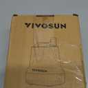 VIVOSUN 850GPH 60W Submersible Pump for Fish Tank, Pond, Aquarium, Hydroponic Systems with 5ft Power Cord and 4 Nozzles Blue