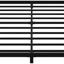 Fly-CTsoar 5 Inch Low California King Bed Frames Heavy Duty Metal Platform, No Box Spring Needed, Easy Assembly Mattress Foundation, No Noise, Black