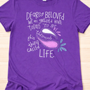 Dearly Beloved are We Gathered Here Today to Get Through TShirt Size XL