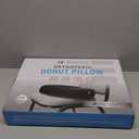 PT ENDORSED Donut Pillow for Tailbone Pain Relief, Hemorrhoid Pillow for Sitting, Donut Seat Cushion Post Surgery, Lifting Cushions for Postpartum Pregnancy, Coccyx, Bed Sore Cushion Butt Pillows (Medium - 17.5" x 14" x 2.75")