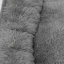 Asvin Small Dog Bed for Small Dogs, Cat Beds for Indoor Cats, Pet Bed for Puppy and Kitty, Extra Soft & Machine Washable with Anti-Slip & Water-Resistant Oxford Bottom, Grey, 20 inches (Small (Pack of 1))