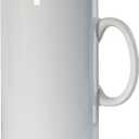 Smilatte 28 OZ Extra Large Ceramic Coffee Mug, M018 Classic Porcelain Boss Super Big Tea Cup with Handle for Office and Home, White