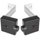 for Genie Garage Door Sensor with Bracket, GSTB-R STB-BL Safety Beams Replacement for Genie/Overhead Garage Door Sensor, Compatible with Genie/Overhead Garage Door Opener Made After 1993
