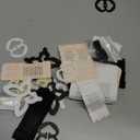 Boao 24 Pieces Bra Strap Clips to Make Racerback, Bra Strap Holders, Elastic Extenders 2,3,4 Hook Accessory Adjustable Connector Clip Non Slip Clips for Women