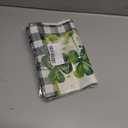 2 x XCHI Watercolor Plaid Green Shamrocks Clovers St. Patrick's Day Table Runner Table Decoration for Party Home Kitchen Dining Holiday Decor 13x48 Inch