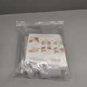 100 Pack 3x3x3 Inch Clear Plastic Bakery Boxes for Hot Chocolate Bombs, Small Pastries & Cookies