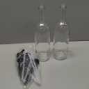 Demi's Home 25.4 oz 750 ml Glass Coffee Syrup Dispenser for Coffee Bar - 4 Pack - Comprehensive Label Set &  oz Pumps Included