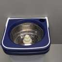 Spin Mop and Bucket with Wringer Set, Mop Bucket System Separate Clean and Dirty Water,180° Spinning 6 Microfiber Replacement Mop Pad Heads Refill, Stackable Bucket, Adjustable Handle for Floor Cleaning