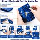 2 x 2026 Graduation Explosion Pop-Up Surprise Gift Box, DIY Bounce Money Box, Creative Memorable Graduation Surprise Present, Unique Grad Party Favor Gift Ideas (10Pcs, Blue)