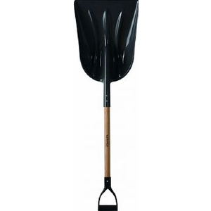 Stanley D-handle Grain Shovel With Abs Head BLACK/YELLOW 47, 6 Pack