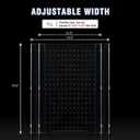 Acrylic Fish Tank Divider for 55 Gallon Aquarium, 55gal Tank Separator