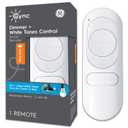 GE CYNC Smart Remote, Wire-Free, Battery-Powered, White Tones Control, Bluetooth Remote