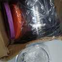 Replacement Paddle, Outer Bowl with Lid, Pint with Lid, compatible with Ninja Creami Ice Cream Maker: NC301, NC300, NC299AMZ Series (Paddle+Outer Bowl with Lid+2 Pints with Lids)