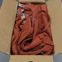 Favoyard Patio Chair Cushions 19 x 19 x 3 Inch Waterproof Outdoor Seat Cushions for Patio Furniture 3-Year Color Fastness Garden Sofa Couch Chair Pads with Handle & Adjustable Straps Set of 2, Spice