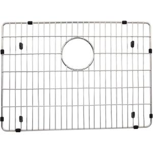 EBG1914 Kitchen Sink Grid and Sink Protectors for Kitchen Sink, Stainless Steel Sink Grids for Bottom of Kitchen Sink, 19" x 14" with Rear Drain for Single Sink Bowl, Sink Bottom Grid