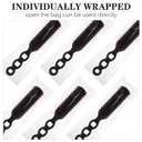 100 Packs Bulk Hair Brushes for Homeless Individually Wrapped Disposable Travel Hair Brush for Women Suitable for Homeless Shelter Hotel Nursing Home Charity Church