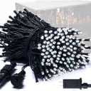 JMEXSUSS 250 LED White Christmas Lights Outdoor, 91.5ft Extendable White String Lights Indoor, Christmas Tree Lights with 8 Modes for Room Garden Patio Wedding Party Christmas Decorations