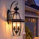Outdoor Wall Lights, 20" Large Exterior Light, 2-Light Waterproof., 20.25inch-2Light