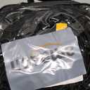 4x6 Truck Cargo Net Expands to 8' x 12' with 4"x4" Mesh Grid Super Duty Bungee Heavy Duty Bed Netting for Truck Bed Stretches with 12 Adjustable Metal Carabiners by Cenipar