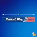 Reynolds Wrap Everyday Strength Aluminum Foil Roll, Freezer Safe and Grill Safe, Great for Foil Packets and Home Cooking, 12 Inches Wide, 100 Total Sq. Ft.