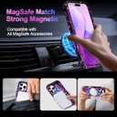 Casetego for iPhone 16 Pro Max Case,Compatible with MagSafe,[Military Grade Drop Test] Full Body Protection Slim Shockproof Rugged Marble Women Girls Case for iPhone 16 Pro Max 6.9 inch,All Purple