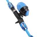 Kids Fishing Rod Set Multipurpose Retractable Kids Fishing Rod Reel Combo for 3 To 15 Years Old Boys Girls Blue 4.9 Feet 
