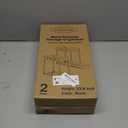 Ukeetap Multi-Purpose Pull-Out Storage Organizers, Under Sink/Cabinet Organizers and Storage for Bathroom & Kitchen, Black, 12.8 Inches, 2 Packs