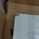 Folding Desk 30 Inch - Small Foldable Desk for Small Space Minimalist, Space Saving Collapsible Compact Desk Portable Table for Craft, Writing, Study and Work (No Assembly Required) (White)