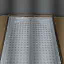 Proarea Stackable Plastic Storage Basket Closet Organizer Bin Foldable Clothes Organizer Storage Drawer Shelf Container for Living Room Bathroom Kitchen Office Laundry Room (4 Pack 4 L, White)