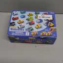 JOYIN 18 Pcs Pull Back City Cars and Trucks Toy Vehicles Set, Friction Powered Cars Toys for Toddlers, Kids Stocking Stuffers, Treasure Box Gifts for Classroom, Gifts for Grandkids, Easter Basket