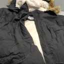 Rejork Men's Long Winter Coats Warm Water Resistant Puffy Hooded Windbreaker Insulated Thicken Jackets with Hood, Size 4XL