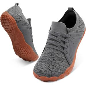 relxfeet Women's Barefoot Trail Running Shoes Wide Toe Box Zero Drop Minimalist Shoes Lightweight Breathable for Walking Gym Hiking