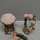 Juvale 8 Piece Miniature Fairy Garden Accessories Outdoor Decor Figurines Kit for Kids, Mini Whimsical Ornaments and Decorations for Patio, House, Garden, Desk, Yard Supplies (Multicolor)