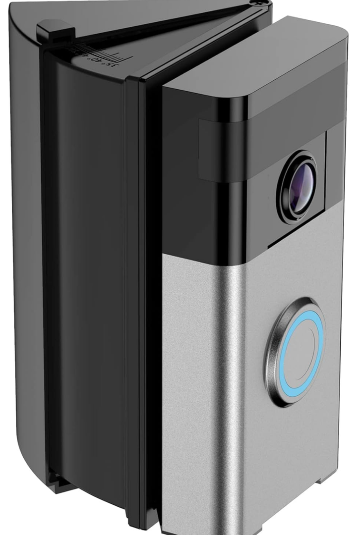 RIOVO Adjustable 30 to 55 Degree Doorbell Angle Mount Compatible With Ring/Blink Video Doorbell/Battery Doorbell, Replacement Angle Adjustment Adapter Mounting Bracket Wedge Kit