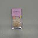 BTArtbox Press On Nails Medium Almond - Press on Nails Chrome Nails, Light Weight & Fit Perfectly Fake Nail with Nail Glue, Nude Glue On Nails in 16 Sizes, Glazed Donut