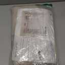 DUALIFE Beige Sheer Curtains 108 Inches Long,Faux Linen Ivory Semi Sheer Curtain Drapes for Living Room Bedroom Kitchen Bathroom Privacy Voile Window Treatment Panels,52 x 108 Inches,Set of 2