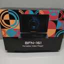 17.5" Portable DVD Player with 15.6" Large HD Screen, 6 Hours Rechargeable Battery, Support USB/SD Card/Sync TV and Multiple Disc Formats, High Volume Speaker, Black