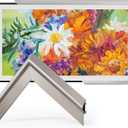 TV Frames 55” Deco Alloy Bezel Only for Samsung The Frame TV and Pro TVs (Fits 2021-2026), Modern & Minimalist Styles from TV to Art, Interchangeable Bezels for Home Decor, Easy Installation