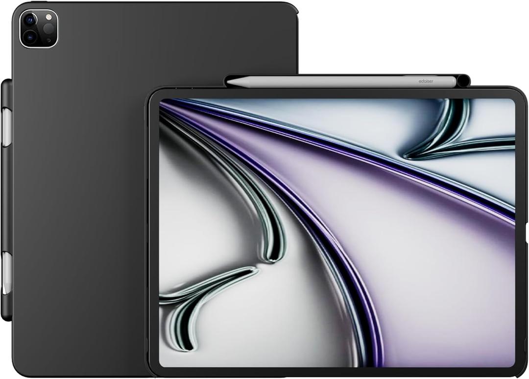 edaiser Magnetic Case Compatible with Apple Magic Keyboard & Magnetic Stand & Protective Cover with Pencil Holder for iPad Pro 11-inch (M4) 2024