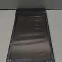 YOLOPARK Under Shelf Organizer, Extendable Under Shelf Storage for Pantry Cabinet, Laundry Room, Shoe Bench, Closet (2 Pcs (3.66" H x 8.26"D) Extendable, Black)