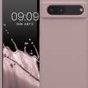 kwmobile Case Compatible with Google Pixel 7 Case - TPU Silicone Phone Cover with Soft Finish - Nude Lilac