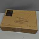 Book Stand with Storage, Book Holder for Reading Hands Free, Wooden Cookbook Stand for Kitchen Counter, Adjustable Reading Stand for Desk, Recipe Stand, Book Prop for Book Lovers