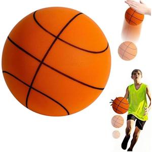 Sprstar Silent Basketball Size 7 (29.5") - Upgrade Foam Basketball Arcade Game Indoor,Ball for Quiet Dribbling and Indoor Training,Pro PU Foam Ball  Higher Bounce
