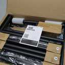 Double Rods Clothes Rack, Rolling Clothing Rack for Hanging Clothes Portable Wardrobe Rack, Metal Garment Rack Sturdy Coat Rack for Bedroom Laundry Living Room, Black