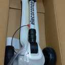 Elecorange Balance Electric Scooter for Kids Ages 2-9, 2025 Upgraded, Long Range, Friendly Thumb Throttle, Solid Wide Light Up Deck & Wheels, Adjustable Height, 5Mph Safe Limit, 60min Riding, Foldable (White)